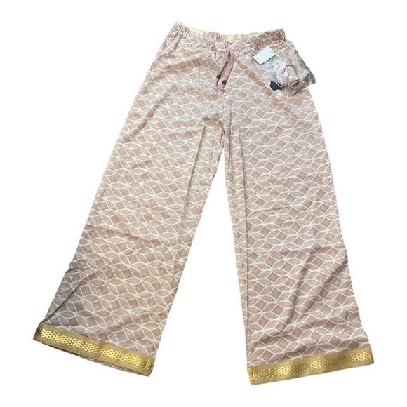 Quagga Green Label Packable Lounge Pants, Pink White Size S,Size L Available NWT - Picture 2 of 4